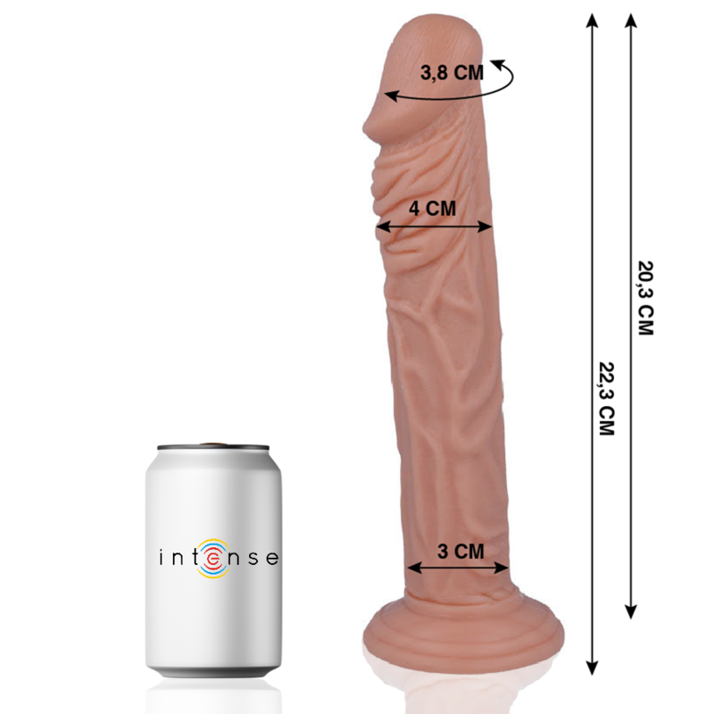 MR INTENSE - 27 DILDO REALISTICO 22,3 CM -O- 4 CM