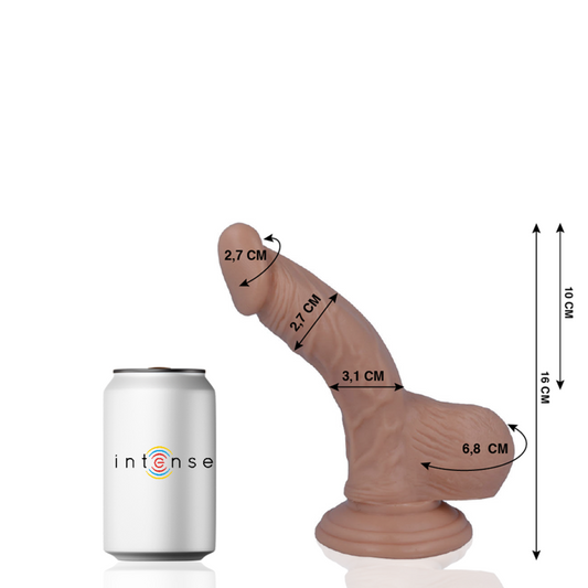 MR INTENSE - 2 DILDO REALISTICO 16 CM -O- 2,7 CM