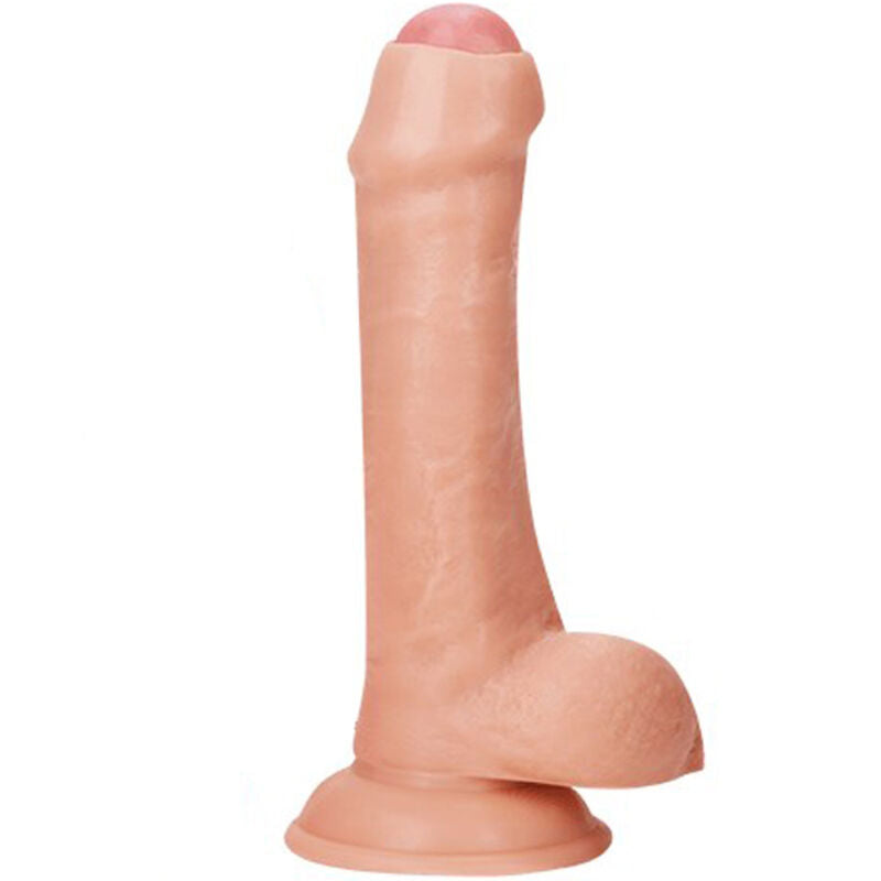 DILDO REALISTICO CON PREPUZIO 21 CM