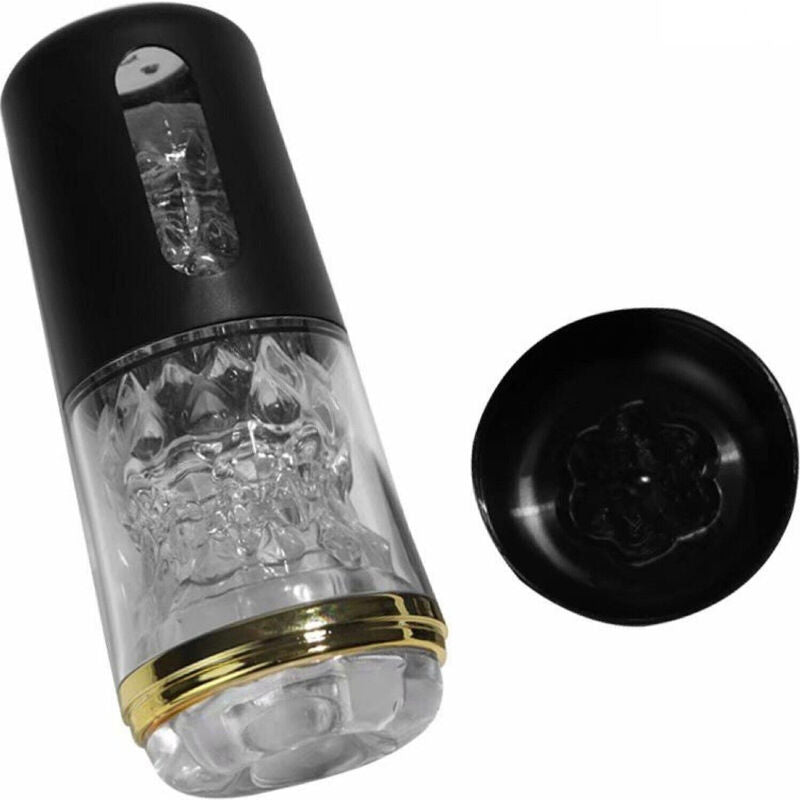 MASTURBATORE MANUALE TASCABILE DIMENSIONI RIDOTTE NERO