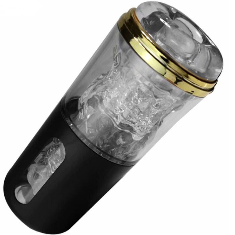 MASTURBATORE MANUALE TASCABILE DIMENSIONI RIDOTTE NERO