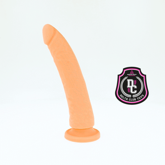 DELTA CLUB - TOYS DILDO NATURALE IN  SILICONE MEDICO 17 CM -O- 3 CM