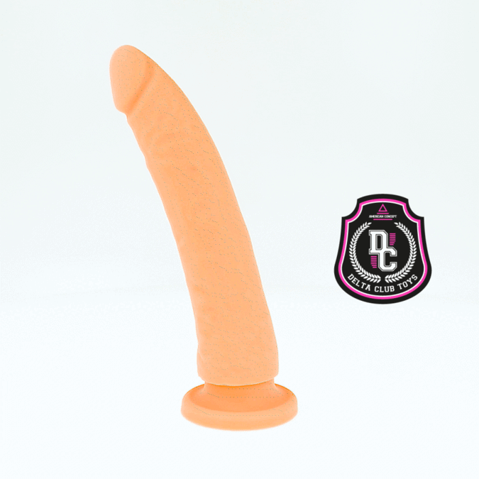 DELTA CLUB - DILDO IN SILICONE MEDICO NUDE 20 CM -O- 4 CM