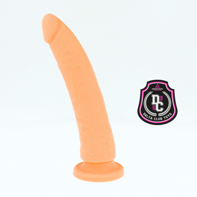 DELTA CLUB - DILDO IN SILICONE MEDICO NUDE 23 CM -O- 4,5 CM