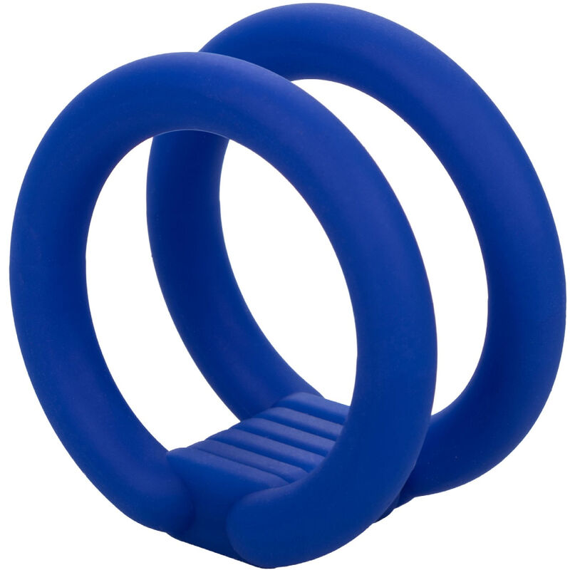 CALEXOTICS - ADMIRAL GABBIA/SUPPORTO  PENE A DOPPIO ANELLO  BLU