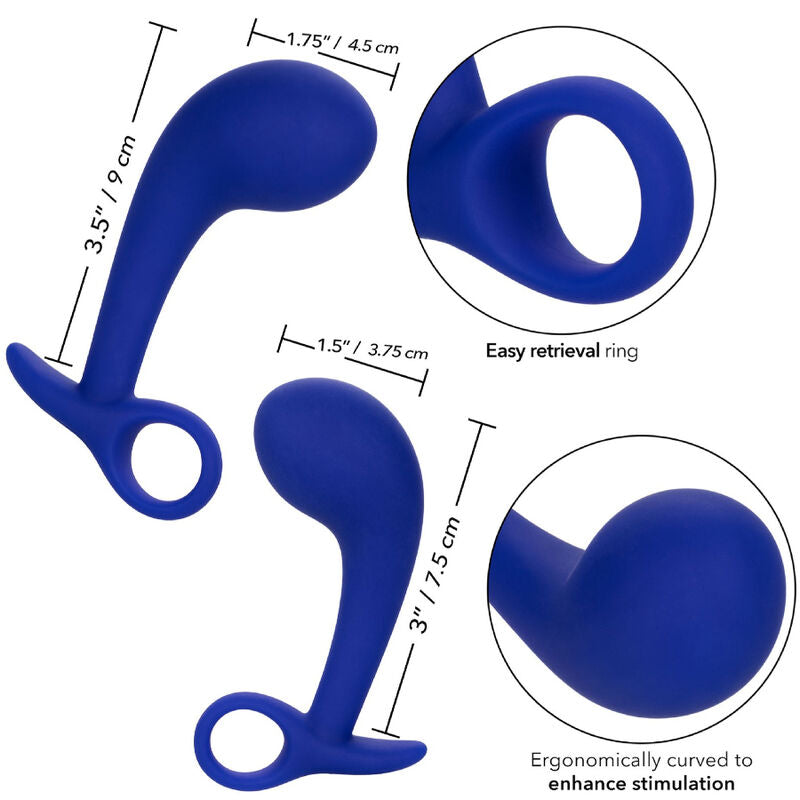 CALEXOTICS - ADMIRAL SET 2 PLUG ANALI  BLU