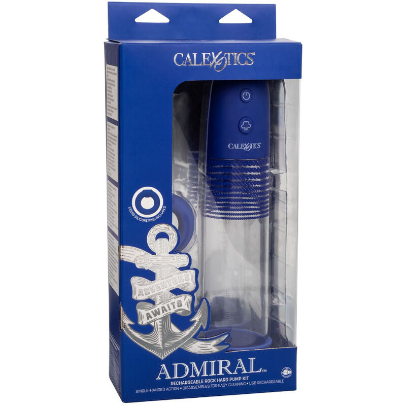 CALEXOTICS - ADMIRAL POMPA PENE RICARICABILE