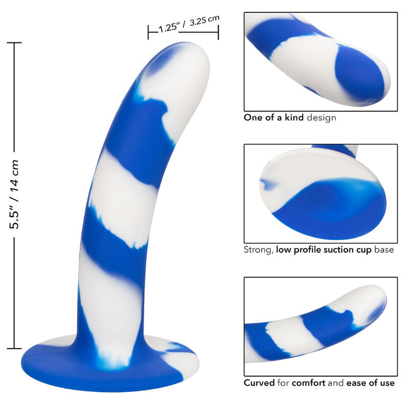 DILDO FLESSIBLE ADMIRAL SWIRL