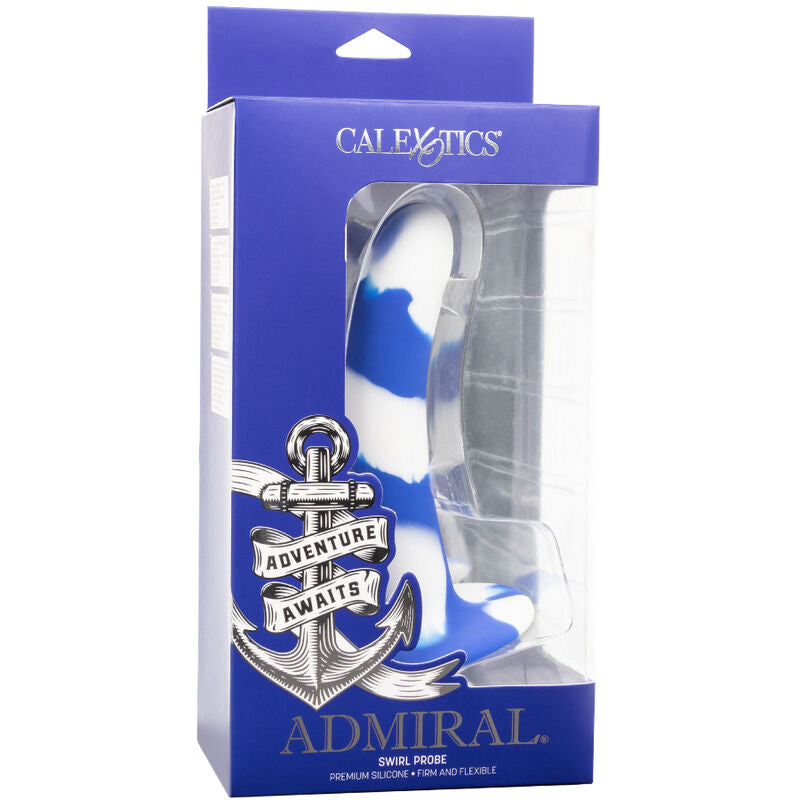 DILDO FLESSIBLE ADMIRAL SWIRL