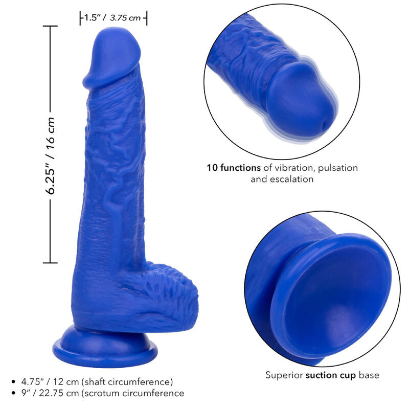 DILDO REALISTICO VIBRANTE ADMIRAL SAILOR BLU