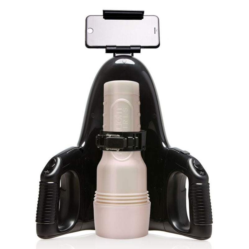 MASTURBATORE AUTOMATICO CON VAGINA + UNIVERSAL LAUNCH + LUBRIFICANTE 50 ML "ELSA JEAN" - FLESHLIGHT