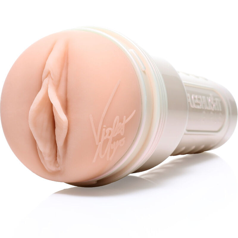 FLESHLIGHT - MASTURBATORE CON VAGINA DI VIOLET MYERS WAIFU + UNIVERSAL LAUNCH + LUBRIFICANTE DI AQUA QUALITY 50 ML