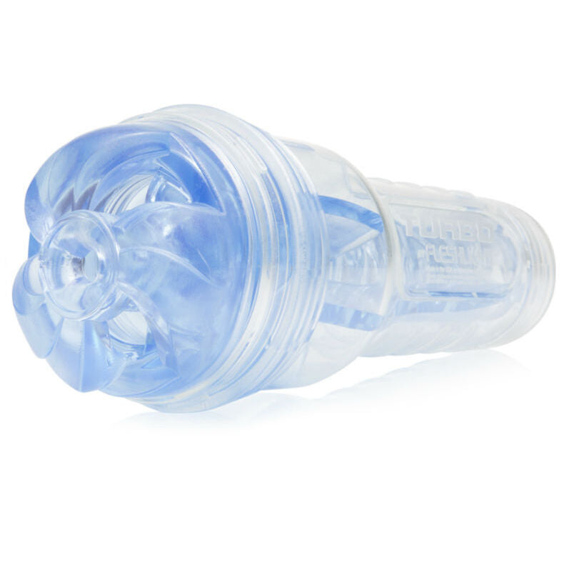 FLESHLIGHT - TURBO THRUST BLUE ICE  MASTURBATORE + UNIVERSAL LAUNCH + LUBRIFICANTE AQUA QUALITY 50 ML