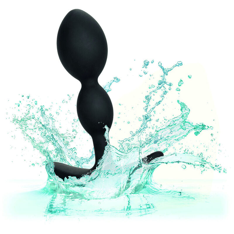 PLUG ANALE GOCCIA FLESSIBILE, BULBO PICCOLO, BASE ERGONOMICA