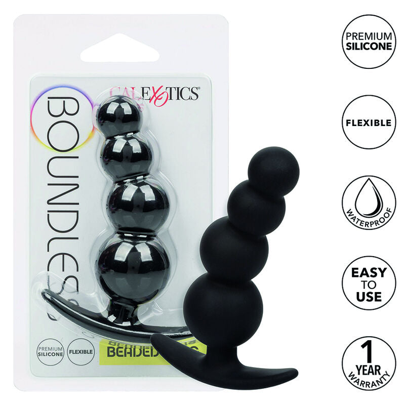 CALEXOTICS - PLUG ANALE CON PERLINE BOUNDLESS