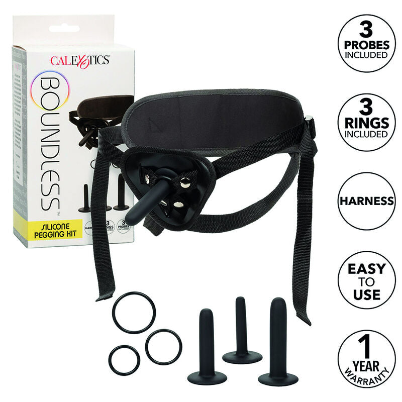 CALEXOTICS - BOUNDLESS PEGGING KIT IN SILICONE