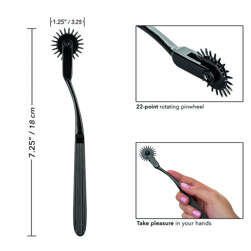 ROTELLA DENTATA, STIMOLAZIONE INTENSA, DESIGN ERGONOMICO