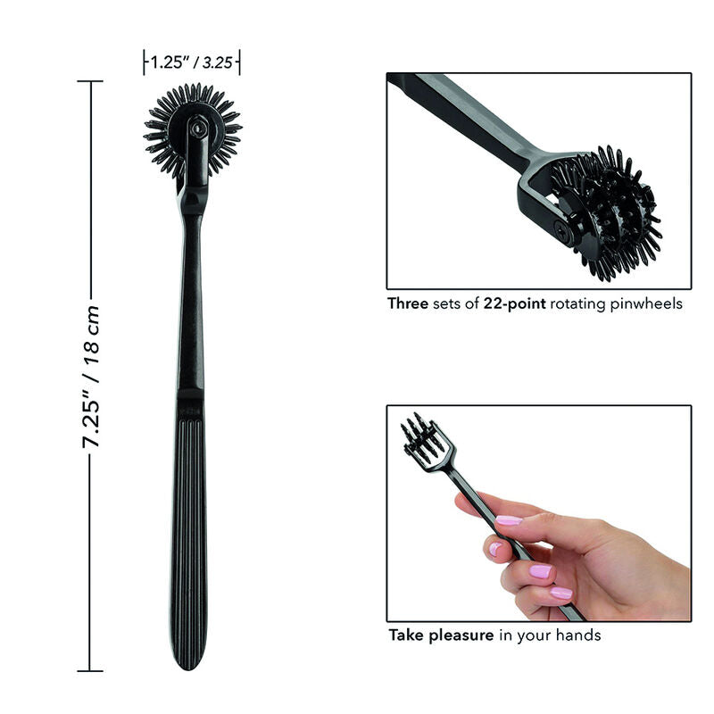 CALEXOTICS - BOUNDLESS TRIO ROTELLA DENTATA CON PUNTE
