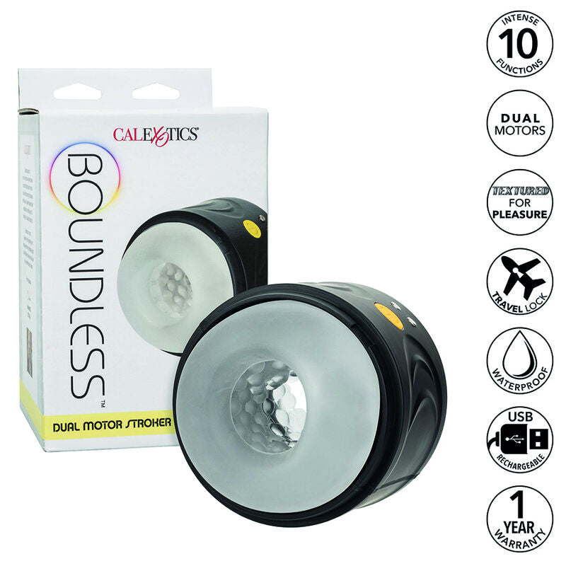 CALEXOTICS -  BOUNDLESS DUAL MOTOR  MASTURBATORE DOPPIO MOTORE