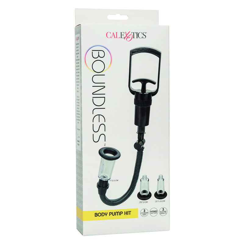 CALEXOTICS - BOUNDLESS  KIT CILINDRI  DI ASPIRAZIONE PER POMPA 3 MISURE 