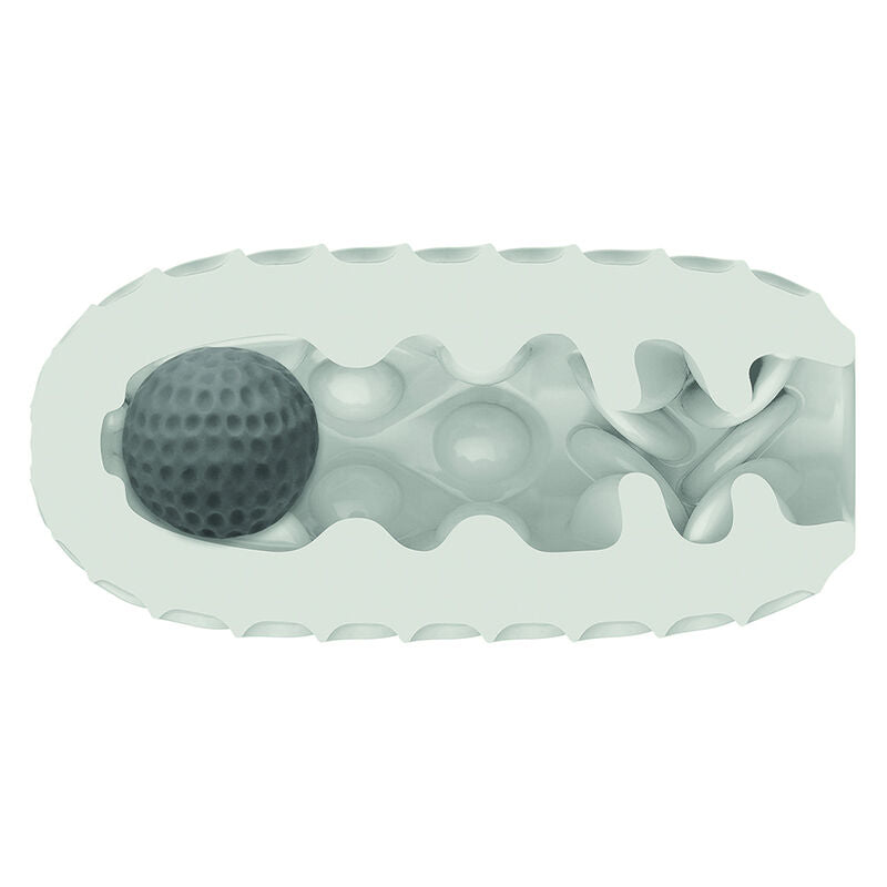 CALEXOTICS - BOUNDLESS REVERSIBLE SQUISHY BALL MASTURBATORE GIALLO