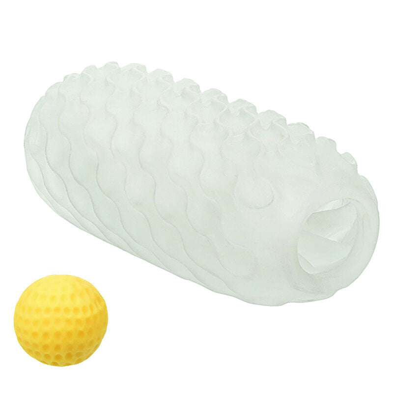 CALEXOTICS - BOUNDLESS  SQUISHY BALL MASTURBATORE REVERSIBLE GRIGIO