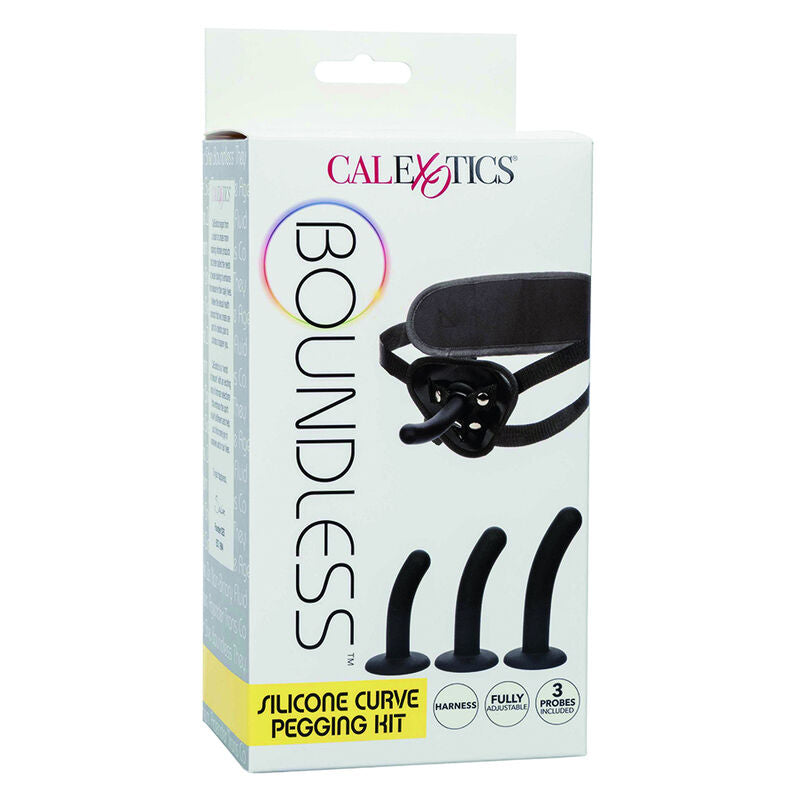 CALEXOTICS - BOUNDLESS PEGGING KIT CURVO IN SILICONE