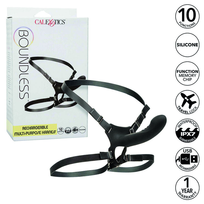 CALEXOTICS - BOUNDLESS HARNESS MULTIUSO RICARICABILE