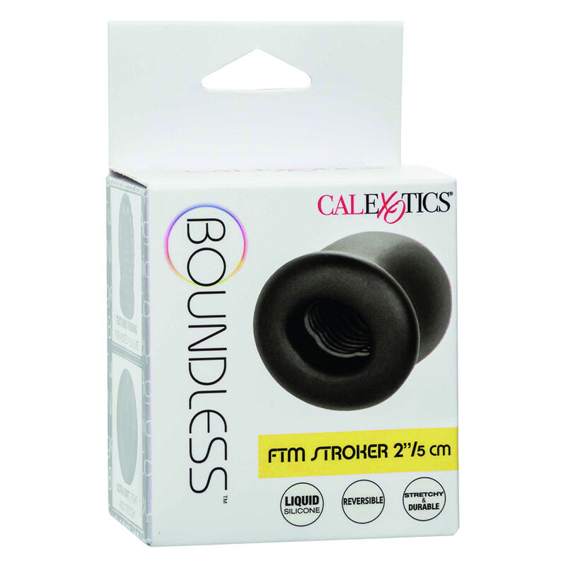 CALEXOTICS - BOUNDLESS FTM MASTURBATORE DESIGN REVERSIBILE 5CM