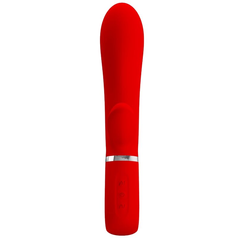 PRETTY LOVE - VIBRATORE THOMAS MULTIFUNZIONE PUNTO G  ROSSO