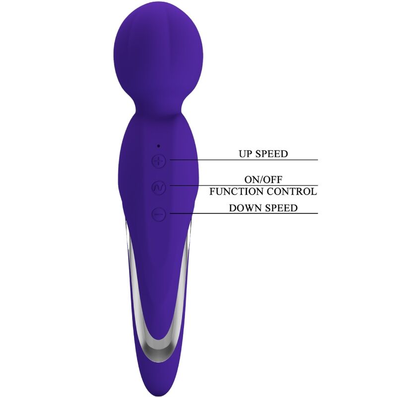 PRETTY LOVE - WAND MASSAGGIATORE WALDORF VIBRANTE VIOLA