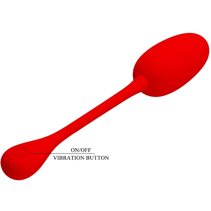 PRETTY LOVE - OVETTO KNUCKER VIBRANTE RICARICABILE ROSSO
