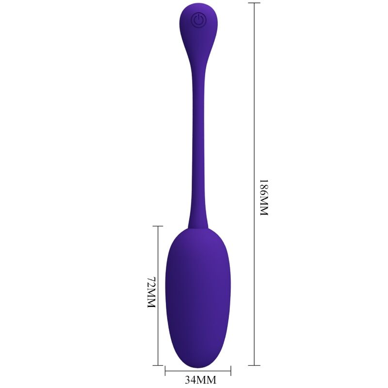 PRETTY LOVE - OVETTO KNUCKER VIBRANTE RICARICABILE VIOLA