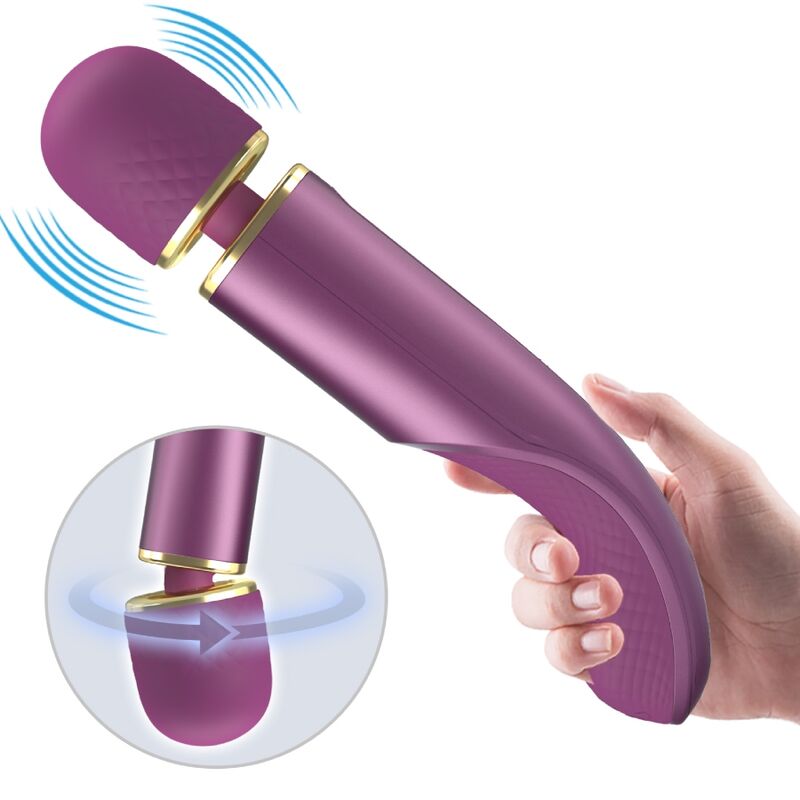 PRETTY LOVE - WAND MASSAGGIATORE 7 MODALITÀ DI VIBRAZIONE VIOLA