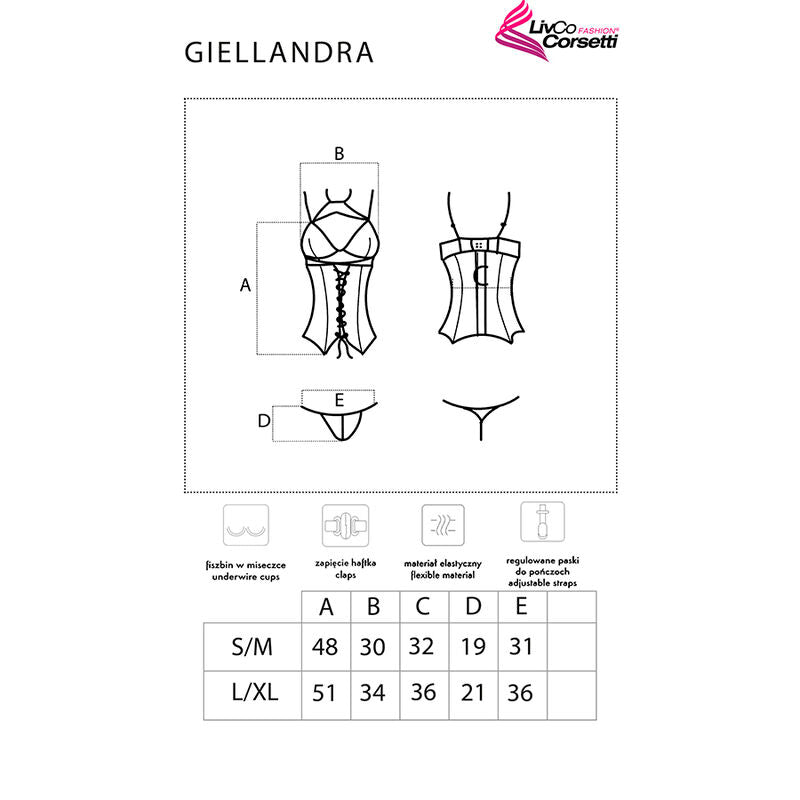 CORSETTO LUSSUOSO CON PIZZO, REGOLABILE E SENSUALE