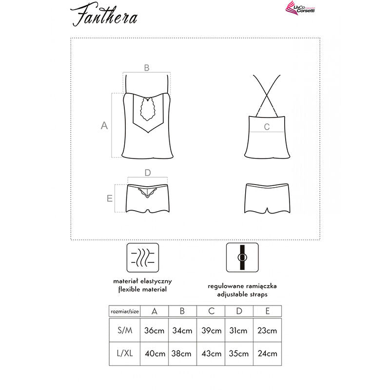 TOP + PANTY, DESIGN FLOREALE ELEGANTE, COMFORT E SENSUALITÀ