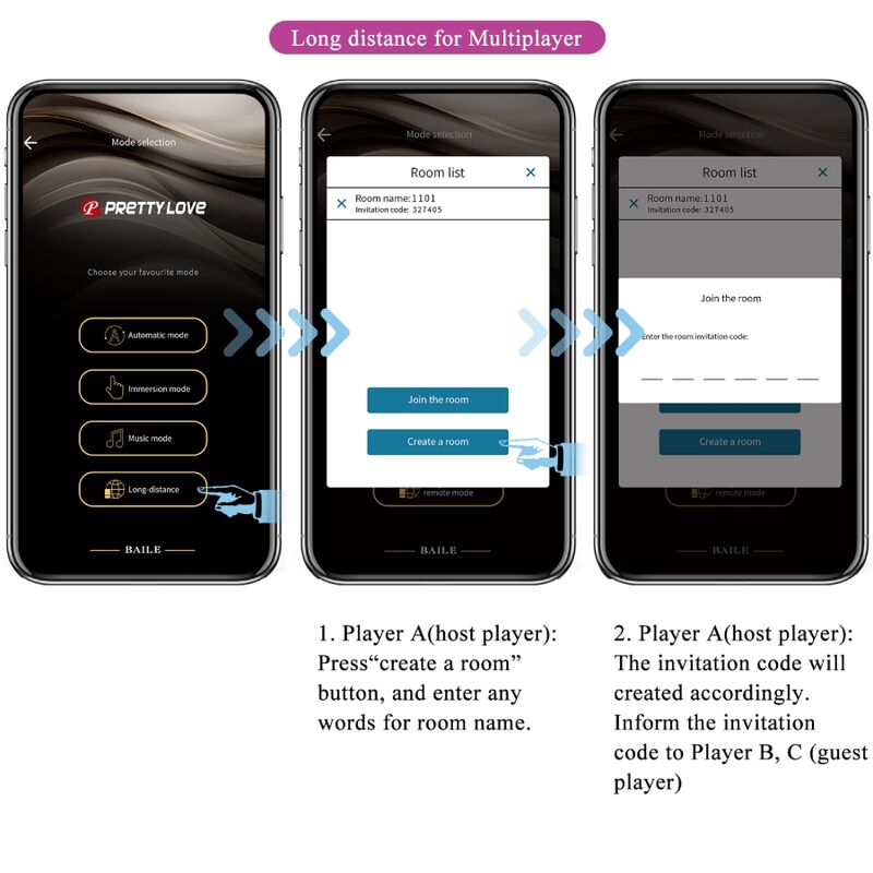 PRETTY LOVE - VIBRATORE INDOSSABILE CATALINA CON APP LONG DISTANCE E TELECOMANDO VIOLA