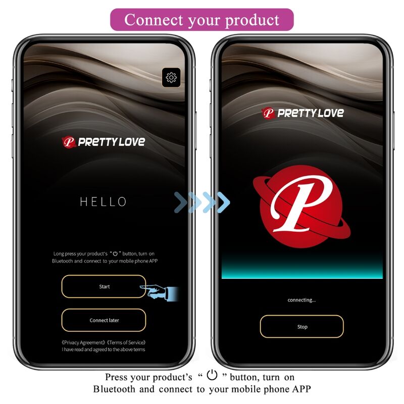 PRETTY LOVE - VIBRATORE INDOSSABILE CATALINA CON APP LONG DISTANCE E TELECOMANDO VIOLA
