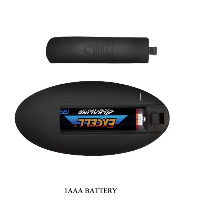 MR PLAY - PLUG ANALE VIBRANTE CON TELECOMANDO NERO