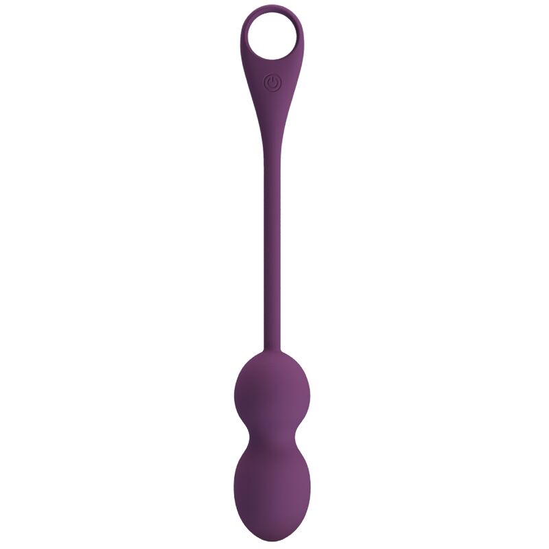 PRETTY LOVE - PALLINE DI KEGEL ELVIRA VIBRANTI 12 FUNZIONI CON APP LONG DISTANCE VIOLA