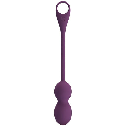 PRETTY LOVE - PALLINE DI KEGEL ELVIRA VIBRANTI 12 FUNZIONI CON APP LONG DISTANCE VIOLA