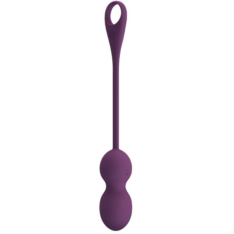 PRETTY LOVE - PALLINE DI KEGEL ELVIRA VIBRANTI 12 FUNZIONI CON APP LONG DISTANCE VIOLA