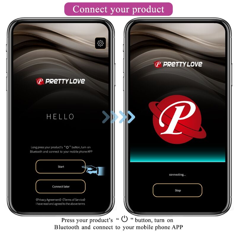 PRETTY LOVE - PALLINE DI KEGEL ELVIRA VIBRANTI 12 FUNZIONI CON APP LONG DISTANCE VIOLA