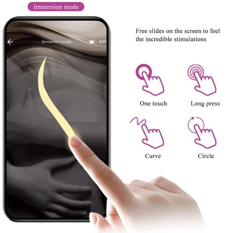 PRETTY LOVE - PALLINE DI KEGEL ELVIRA VIBRANTI 12 FUNZIONI CON APP LONG DISTANCE VIOLA