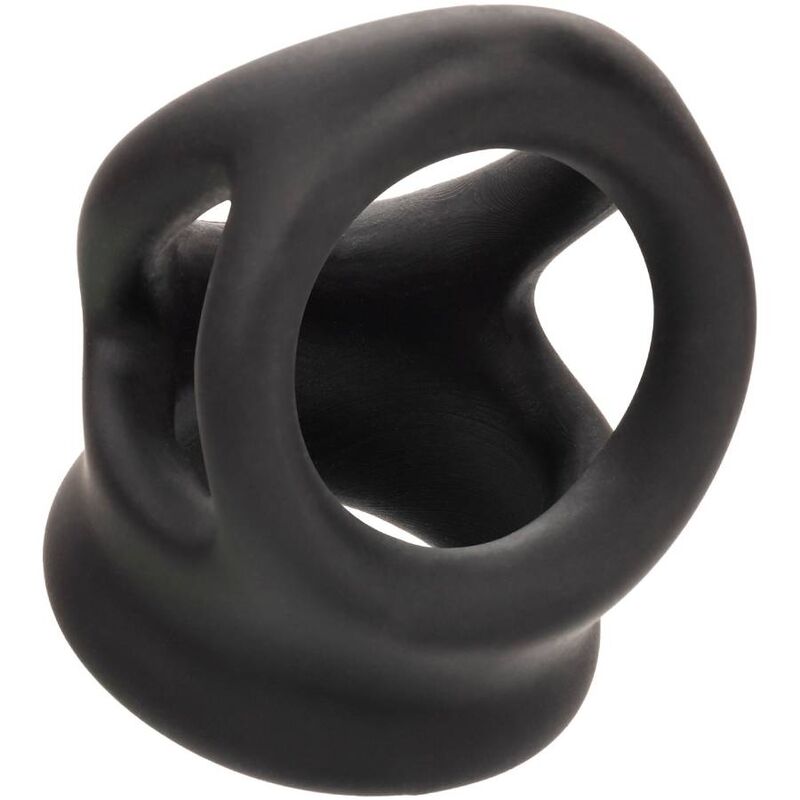 CALEXOTICS - ALPHA DUAL CAGE GABBIA/SUPPORTO PENE NERO