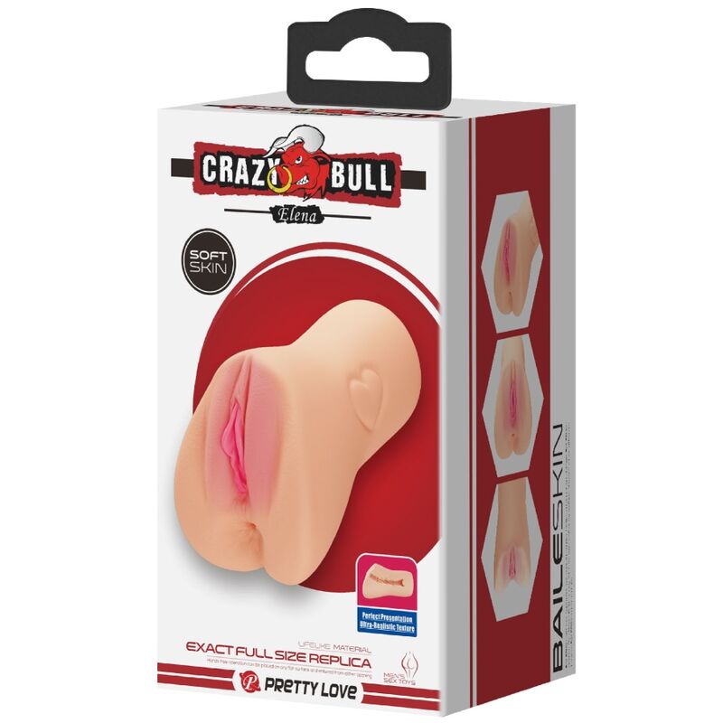 MASTURBATORE VAGINA REALISTICA, IMPERMEABILE, BASE PIATTA