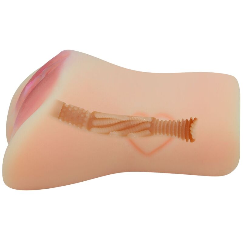 MASTURBATORE VAGINA REALISTICA, IMPERMEABILE, BASE PIATTA