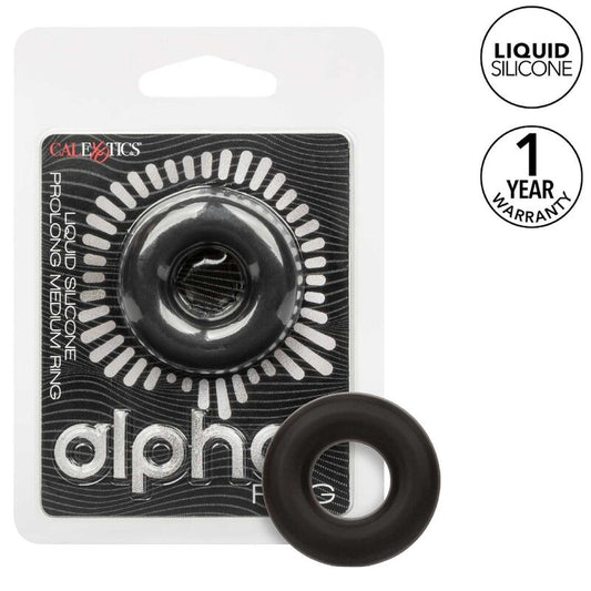 CALEXOTICS - ALPHA PROLONG MEDIUM ANELLO PENE NERO