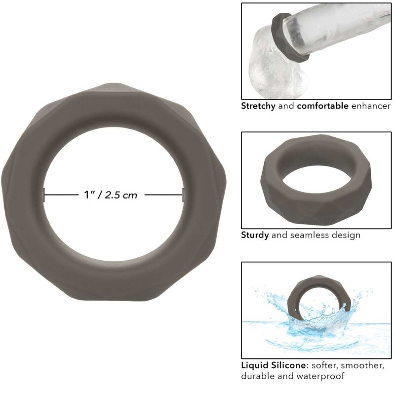 CALEXOTICS - ALPHA PROLONG PRISMATIC ANELLO PENE GRIGIO