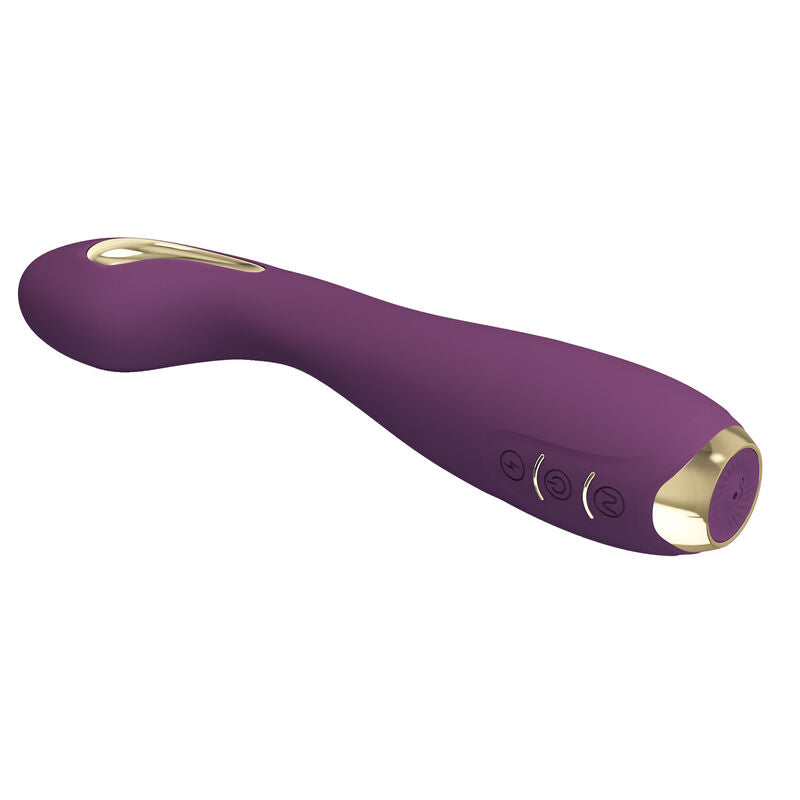 PRETTY LOVE - VIBRATORE HECTOR CON STIMOLAZIONE ELETTRICA CON APP LONG DISTANCE VIOLA